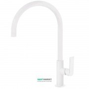 Смеситель для раковины Tres Loft colors однорычажный с поворотным изливом 232 мм белый матовый 20020506BM