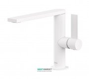 Смеситель для раковины Tres Project colors однорычажный белый матовый 21120501BM