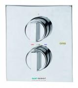 Смеситель для ванной GRB Kala двухрычажный с термостатом 3 потребителя хром 146800
