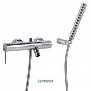 Смеситель для ванной Tres Mono-Term с ручным душем хром 06217801