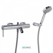 Смеситель для ванной Tres Mono-Term с ручным душем хром 20117001