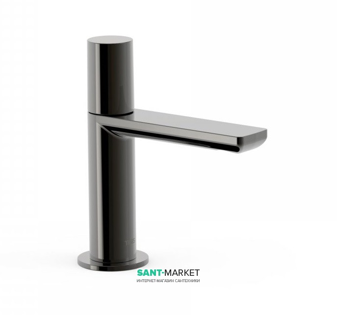 Кран для раковины Tres Project-Tres одновентильный холодная вода или предварительное смешивание черный металл 21150301KM