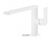 Смеситель для раковины Tres Loft colors однорычажный белый матовый 20020501BM