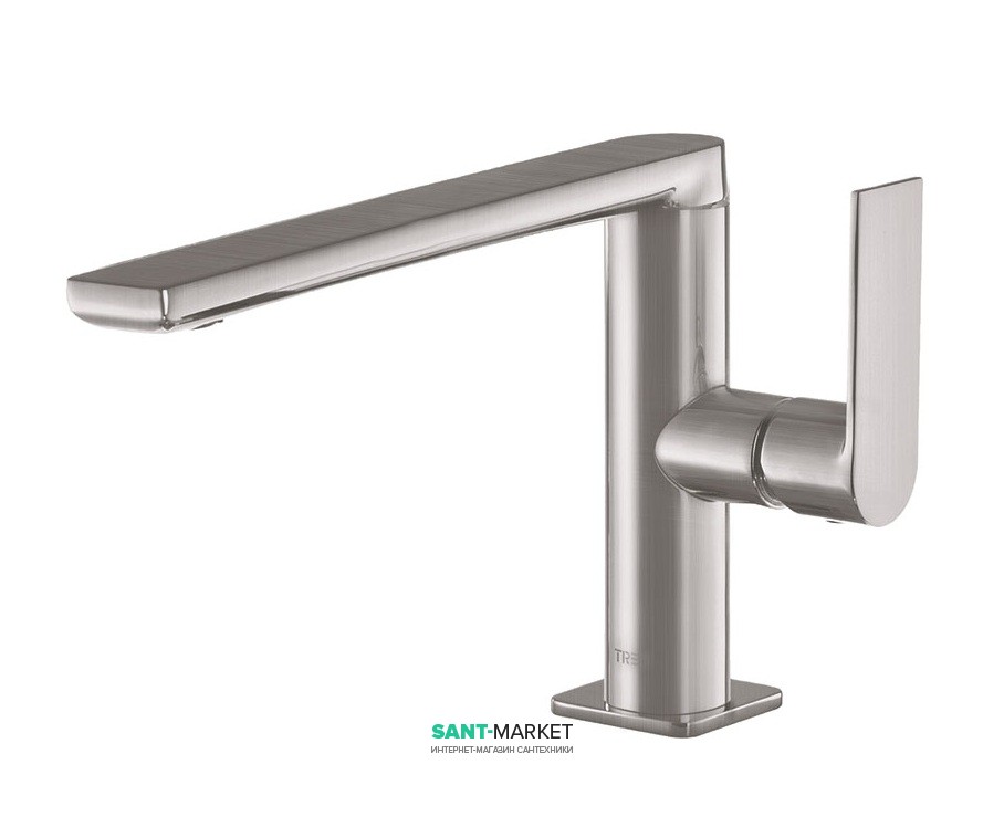 Смеситель для раковины Tres Loft colors однорычажный сталь 20020501AC
