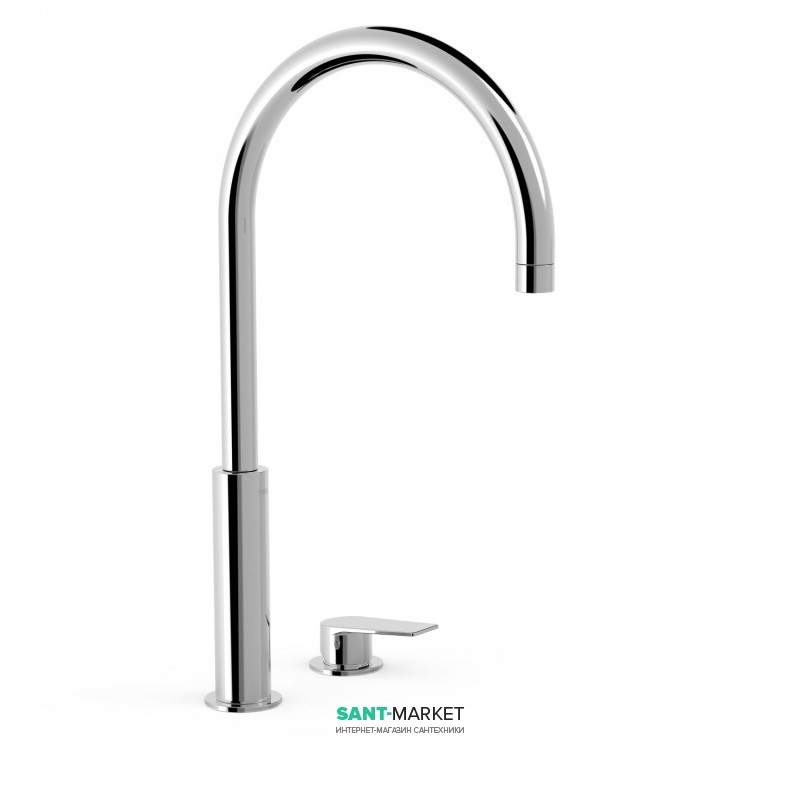 Смеситель для раковины Tres Project-Tres однорычажный с поворотным изливом хром 21110502