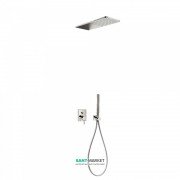 Душова система Tres Mono-Term з верхнім і ручним душем сталь 06218010AC