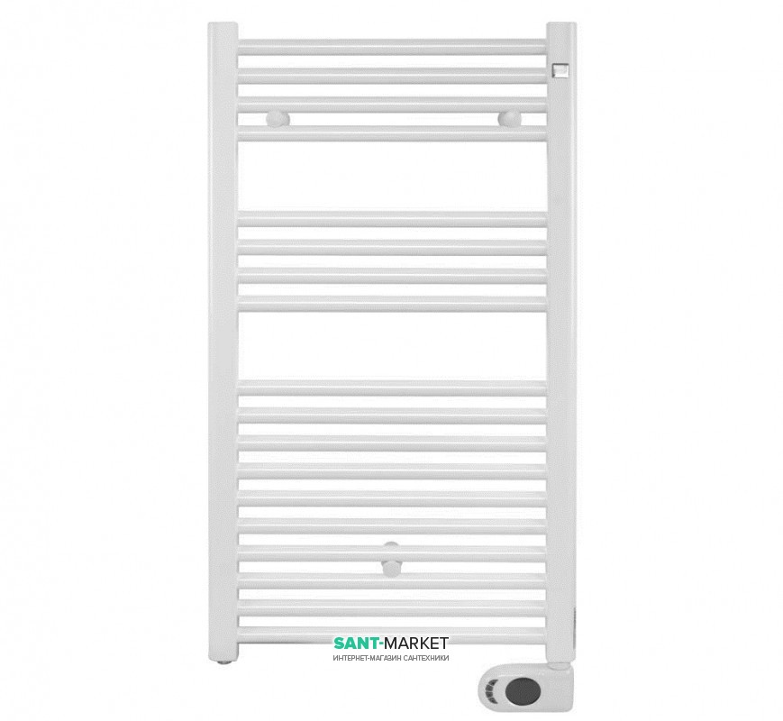 Электрический полотенцесушитель Zehnder Aura 500W с программируемым тэном белый PBEZ-090-50-MQ-HID