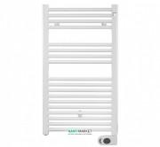 Електричний полотенцесушитель Zehnder Aura 500W з програмованим теном білий PBEZ-090-50-MQ-HID