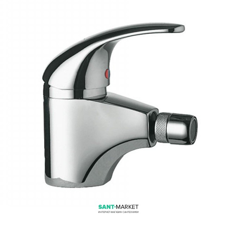 Смеситель для биде Tres Monotres 2000 однорычажный хром 172120