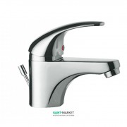 Смеситель для раковины Tres Monotres 2000 с донным клапаном хром 177103