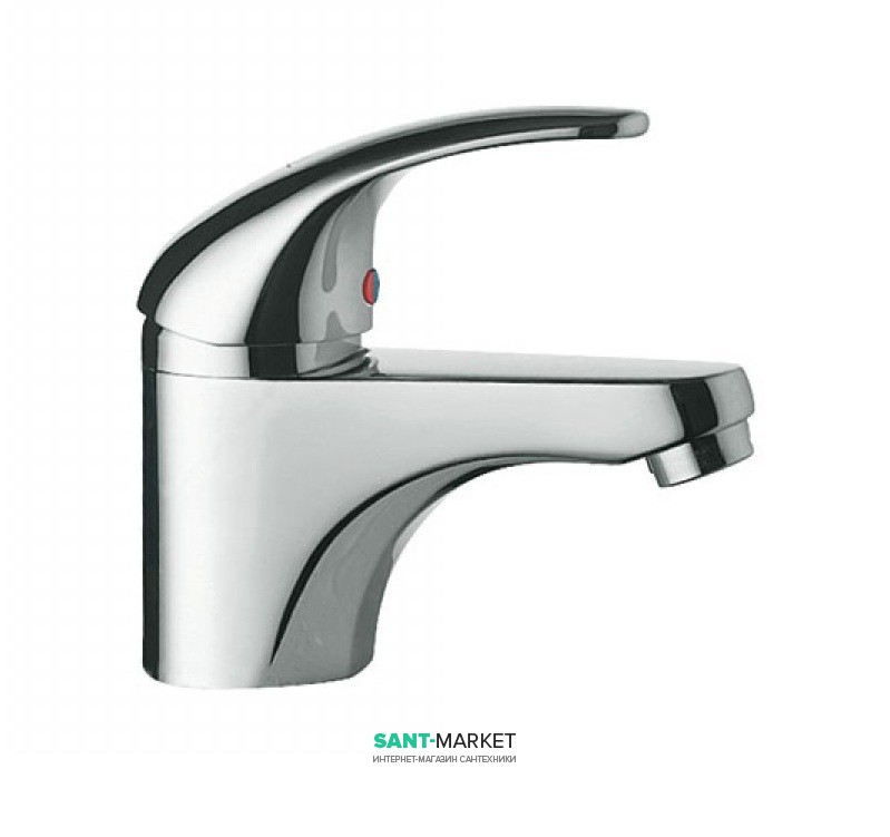 Смеситель для раковины Tres Monotres 2000 однорычажный экоэффективный хром 172104