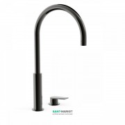 Смеситель для раковины Tres Project-Tres однорычажный с поворотным изливом черный металл 21110502KM