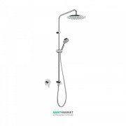 Душова система Tres Mono-Term з верхнім і ручним душем хром 20117703