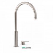 Смеситель для раковины Tres Project-Tres однорычажный с поворотным изливом сталь 21110502AC