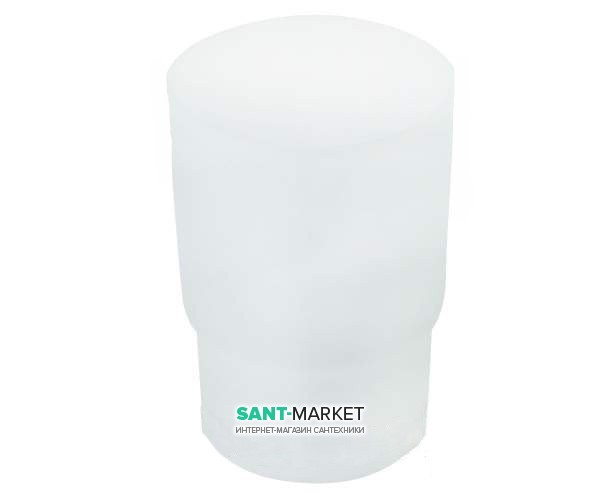 Cтакан для зубных щеток Sonia без держателя запасная часть матовое стекло 001392