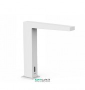 Кран для раковины Tres Slim colors электронный одноструйный белый матовый 20261301BM