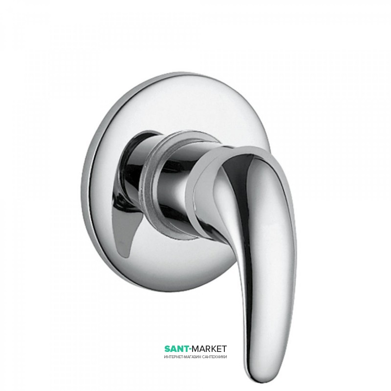 Смеситель для душа Tres Monotres 2000 однорычажный 1 канал хром 07217712