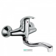 Смеситель для кухни Tres Monotres 2000 однорычажный настенный хром 172318