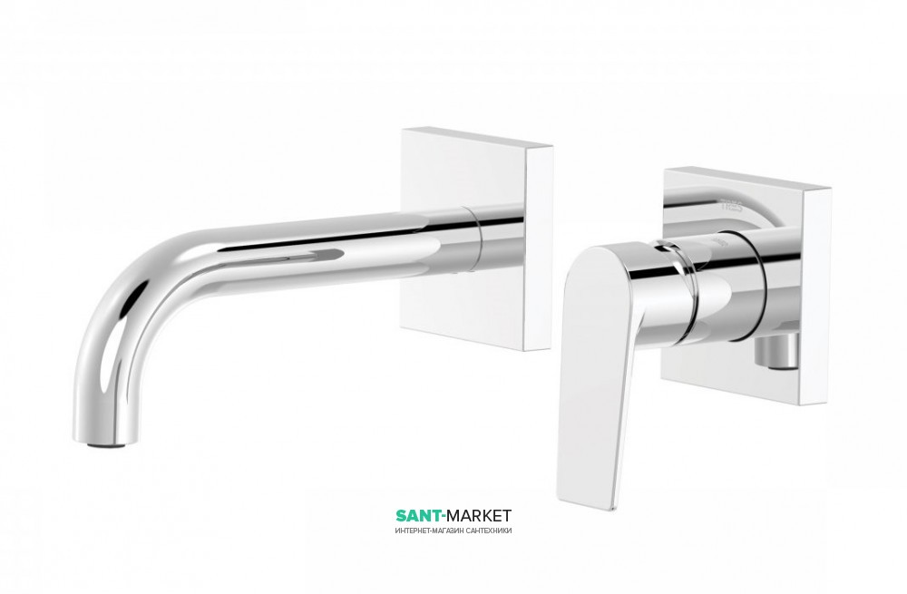 Змішувач для раковини Tres Project-Tres настінний вилив 170 мм хром 21120080