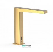 Смеситель для раковины Tres Slim colors электронный золото 20261302OR