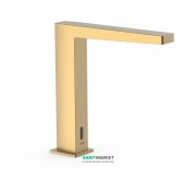 Смеситель для раковины Tres Slim colors электронный матовое золото 20261302OM