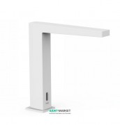 Смеситель для раковины Tres Slim colors  электронный белый матовый 20261302BM