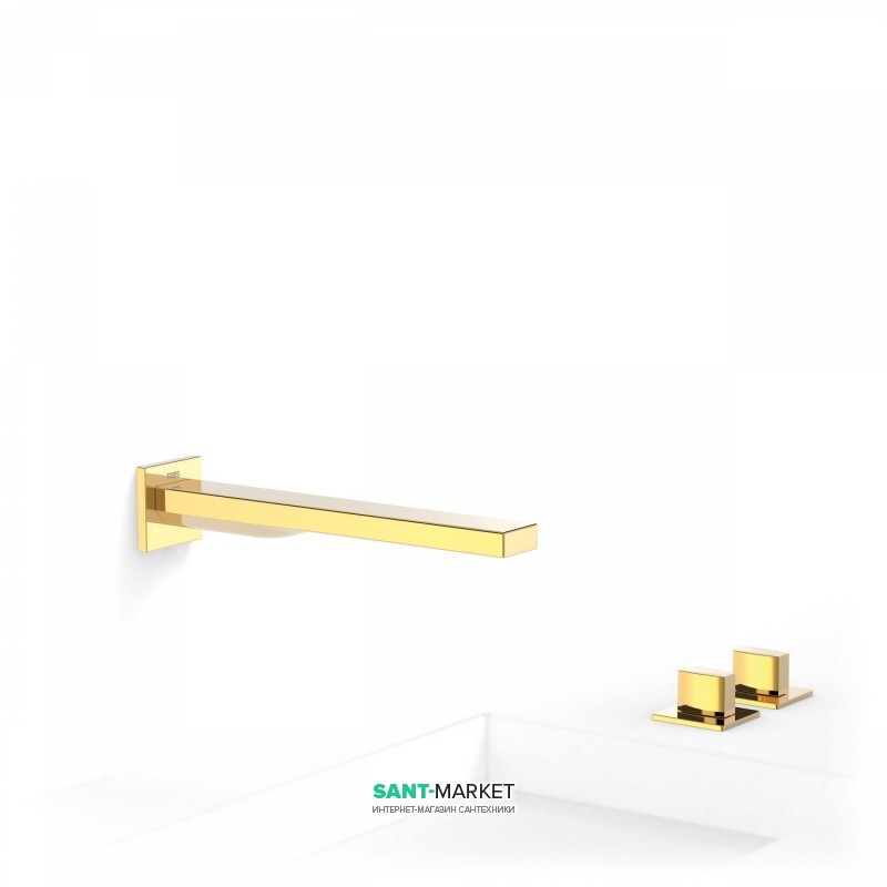 Змішувач для ванни Tres Slim colors двухвентильний золото 20223901OR