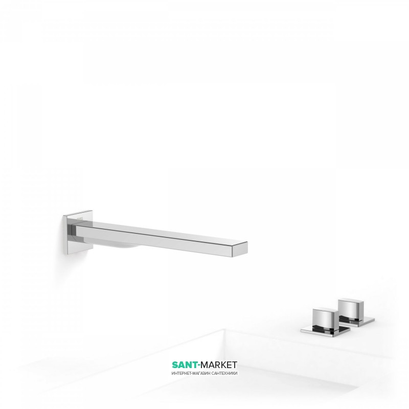 Смеситель для ванной Tres Slim-Tres двухвентильный хром 20223901