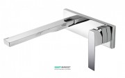 Смеситель для ванной Tres Slim-Tres однорычажный настенный хром 20220004