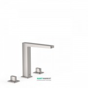 Змішувач на борт ванни Tres Slim colors двухвентильний сталь 20210501AC