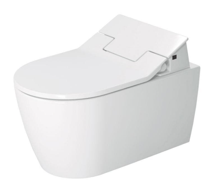 Унітаз підвісний Rimless Duravit ME by Starck 2529590000 + Кришка-біде Duravit SensoWash Slim 611000002000300