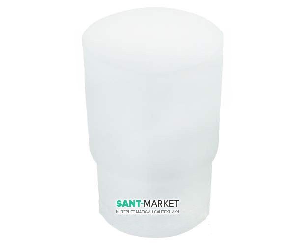 Cтакан для зубних щіток Sonia без тримача запасна частина матове скло 001392