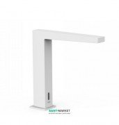 Кран для раковини Tres Slim colors електронний однострйний білий матовий 20261301BM