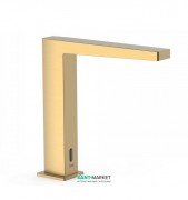 Кран для раковины Tres Slim colors электронный одноструйный матовое золото 20261301OM