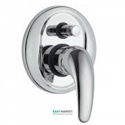 Смеситель для душа Tres Monotres 2000 однорычажный 2 канала хром 07218012