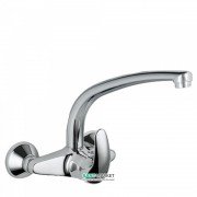 Смеситель для кухни Tres Monotres 2000 однорычажный настенный хром 172420