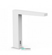 Смеситель для раковины Tres Slim colors  электронный белый матовый 20261302BM