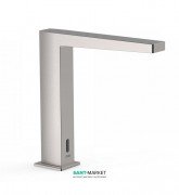 Смеситель для раковины Tres Slim colors электронный сталь 20261302AC