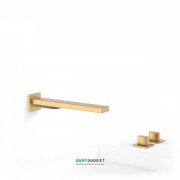 Змішувач для ванни Tres Slim colors двухвентильний матове золото 20223901OM