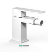 Смеситель для биде Tres Slim colors однорычажный белый матовый 20212001BM