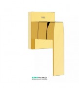 Смеситель для душа Tres Slim colors однорычажный 1 канал золото 20217701OR