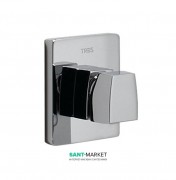 Смеситель для душа Tres Slim-Tres однорычажный встраиваемый 1 канал хром 20217702