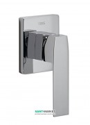 Смеситель для душа Tres Slim-Tres однорычажный встраиваемый 1 канал хром 20217701