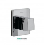 Смеситель для душа Tres Slim-Tres однорычажный встраиваемый 1 канал хром 20217702