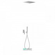 Душевая система Tres Slim-Tres с верхним и ручным душем хром 20298001