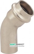 Отвод 45° Viega SeaPress 0326.1 d42 сплав CuNiFe 90/10 453985