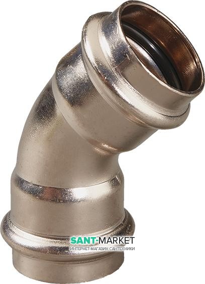 Отвод 45° Viega SeaPress 0326 d28 сплав CuNiFe 90/10 453909