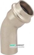 Отвод 45° Viega SeaPress 0326.1 d15 сплав CuNiFe 90/10 453947