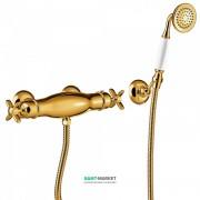 Термостат для душу Tres Tres-Clasic з ручним душем золото 24216409OR