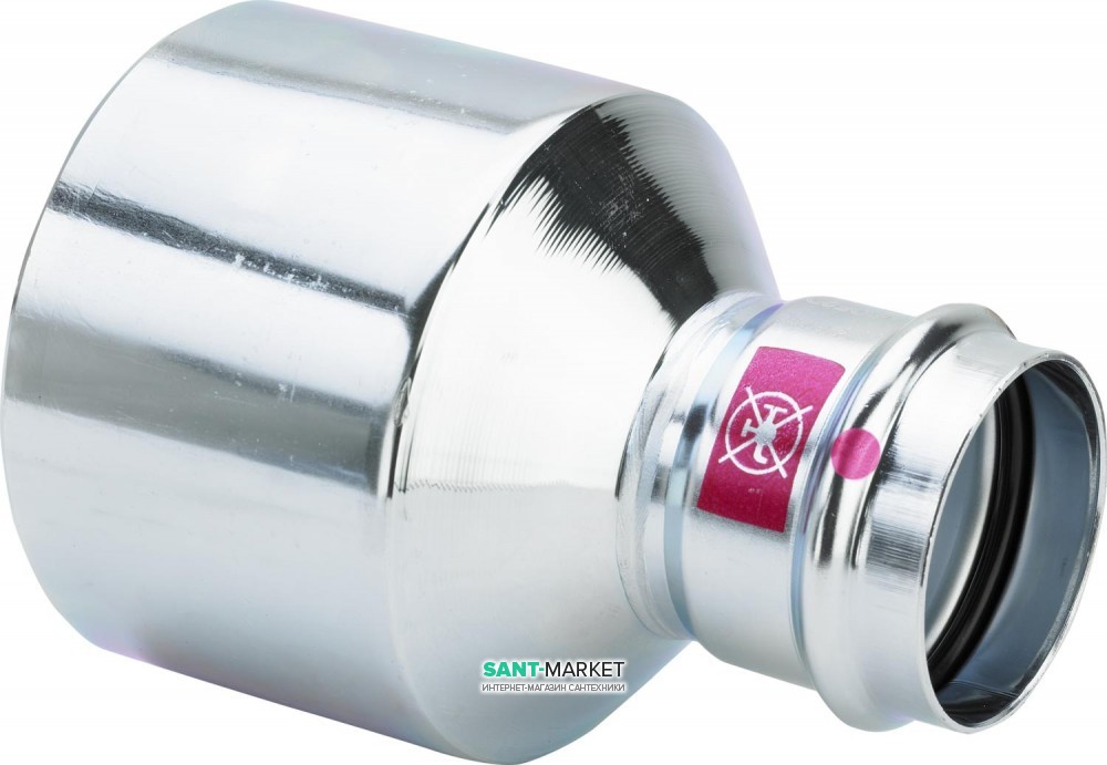 Редукционная вставка Viega Prestabo XL 1115.1XL 88.9х54 нелегированная сталь 598136
